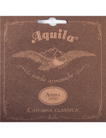 Juego Cuerdas Guitarra Clásica Aquila 108-C Ambra 2000 Tensión Normal