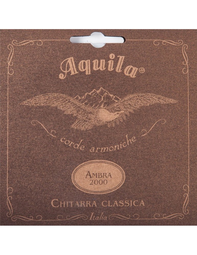 Juego Cuerdas Guitarra Clásica Aquila 108-C Ambra 2000 Tensión Normal