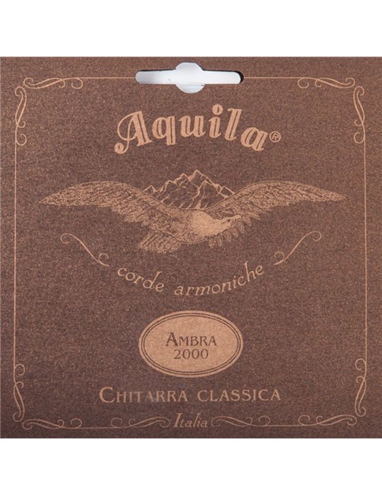 Juego Cuerdas Guitarra Clásica Aquila 108-C Ambra 2000 Tensión Normal