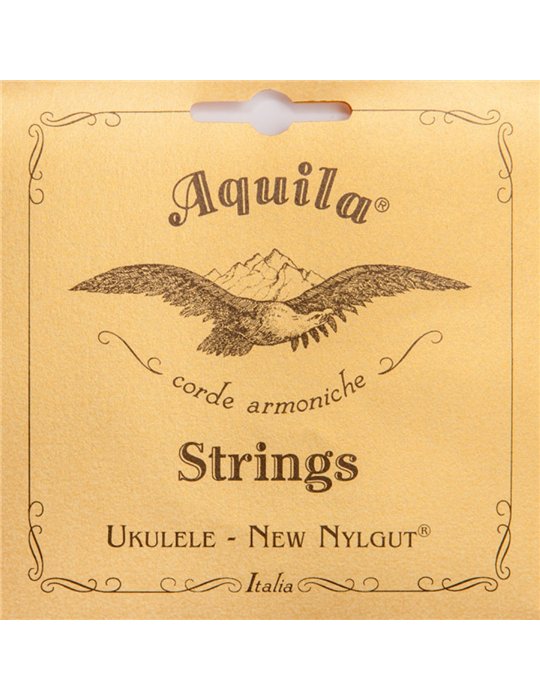 Juego Cuerdas Ukelele Concert Aquila New Nylgut 8-U Low G