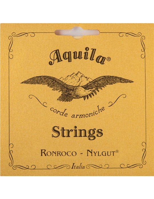 Juego Cuerdas Roncoco Charango Aquila 3-CH Nylgut