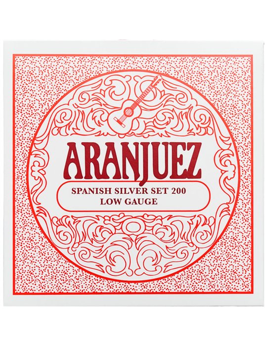 Juego Cuerdas Guitarra Clasica Aranjuez Spanish Silver 200