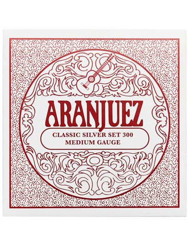 Juego Cuerdas Guitarra Clasica Aranjuez Classic Silver 300