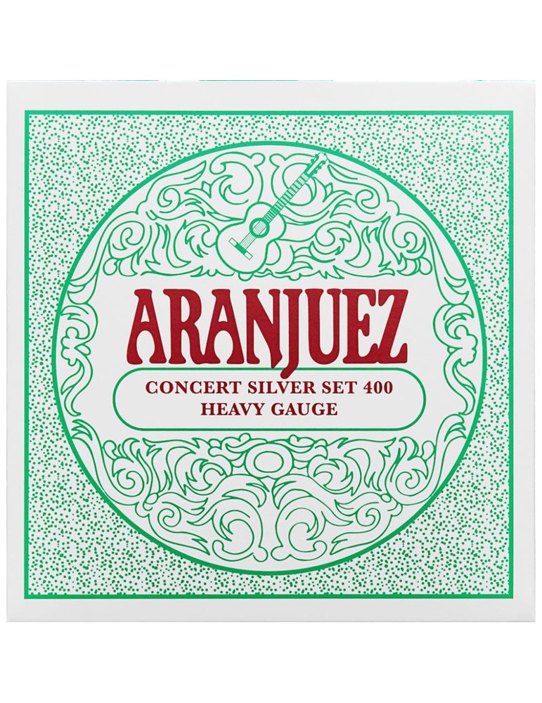 Juego Cuerdas Guitarra Clasica Aranjuez Concert Silver 400