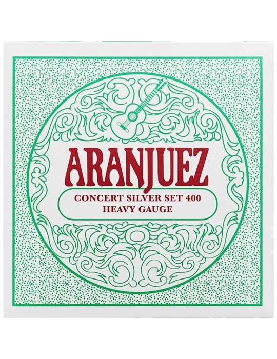 Juego Cuerdas Guitarra Clasica Aranjuez Concert Silver 400