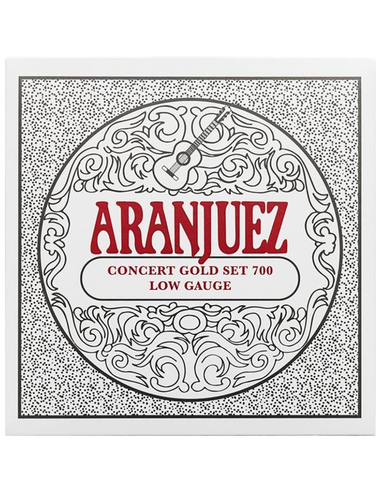 Juego Cuerdas Guitarra Clasica Aranjuez Concert Gold 700