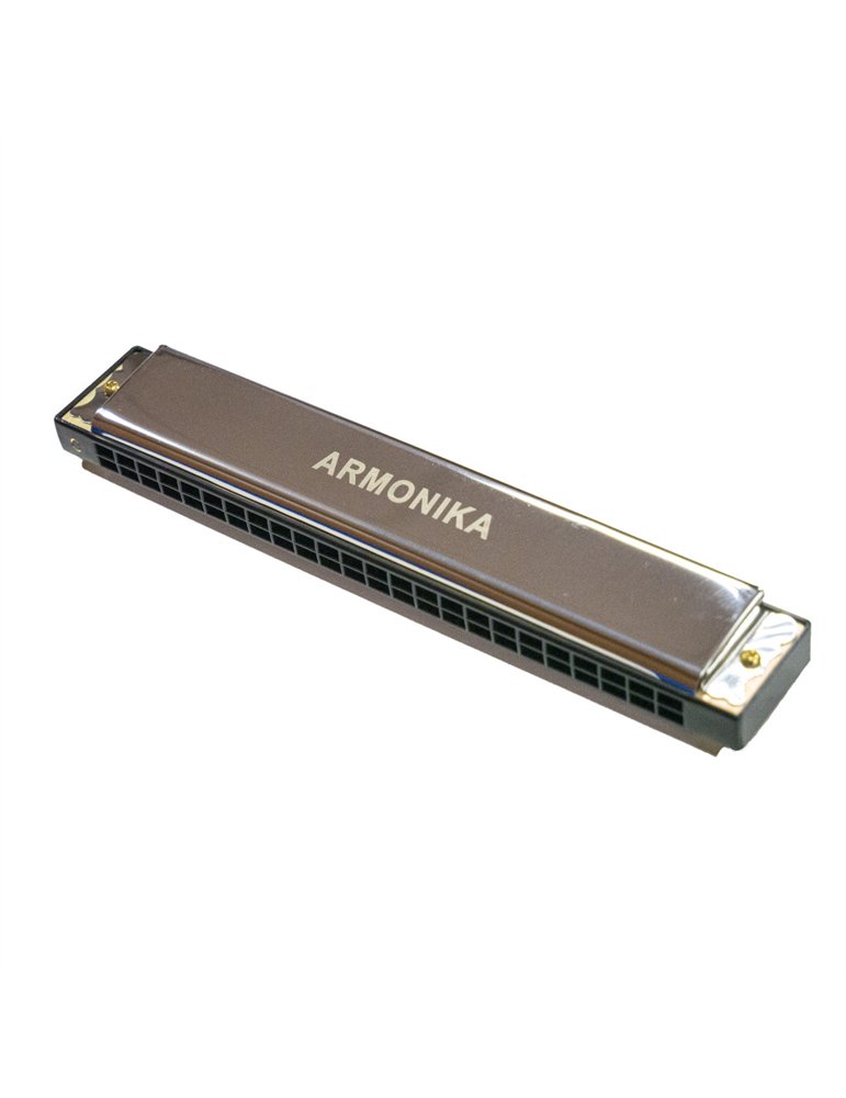 Armonika 48 Voces Cromada 2448-PT