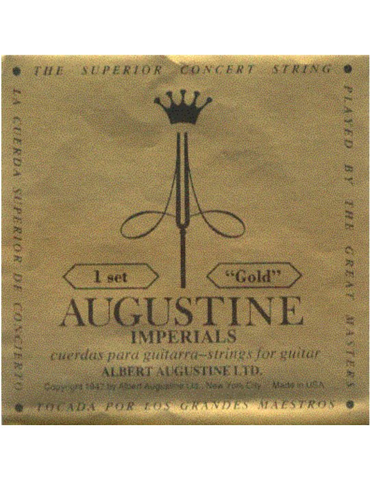 Cuerda 3ª Guitarra Clásica Augustine Imperial Gold