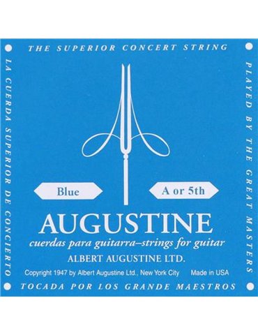 Cuerda 5ª Guitarra Clásica Augustine Azul