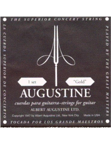 Cuerda 1ª Guitarra Clásica Augustine Negra