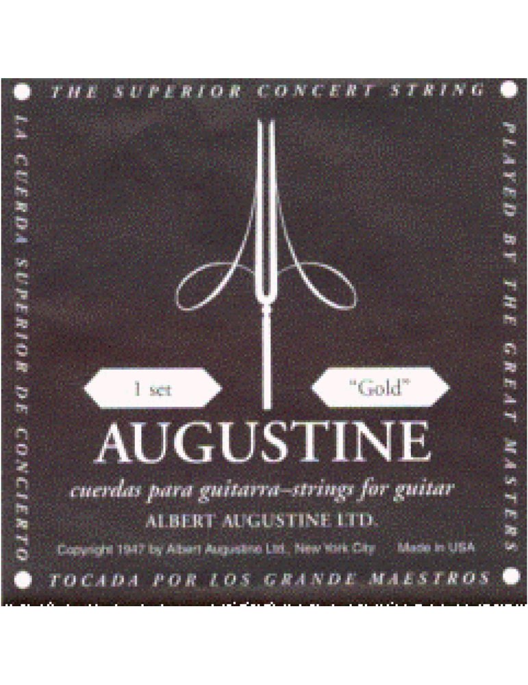 Cuerda 1ª Guitarra Clásica Augustine Negra