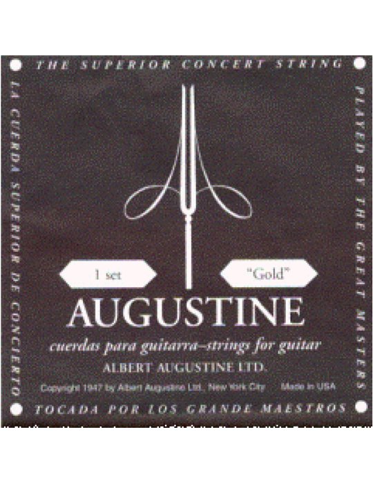 Cuerda 1ª Guitarra Clásica Augustine Negra