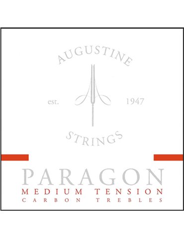 Juego Cuerdas Guitarra Clásica Augustine Paragon Roja