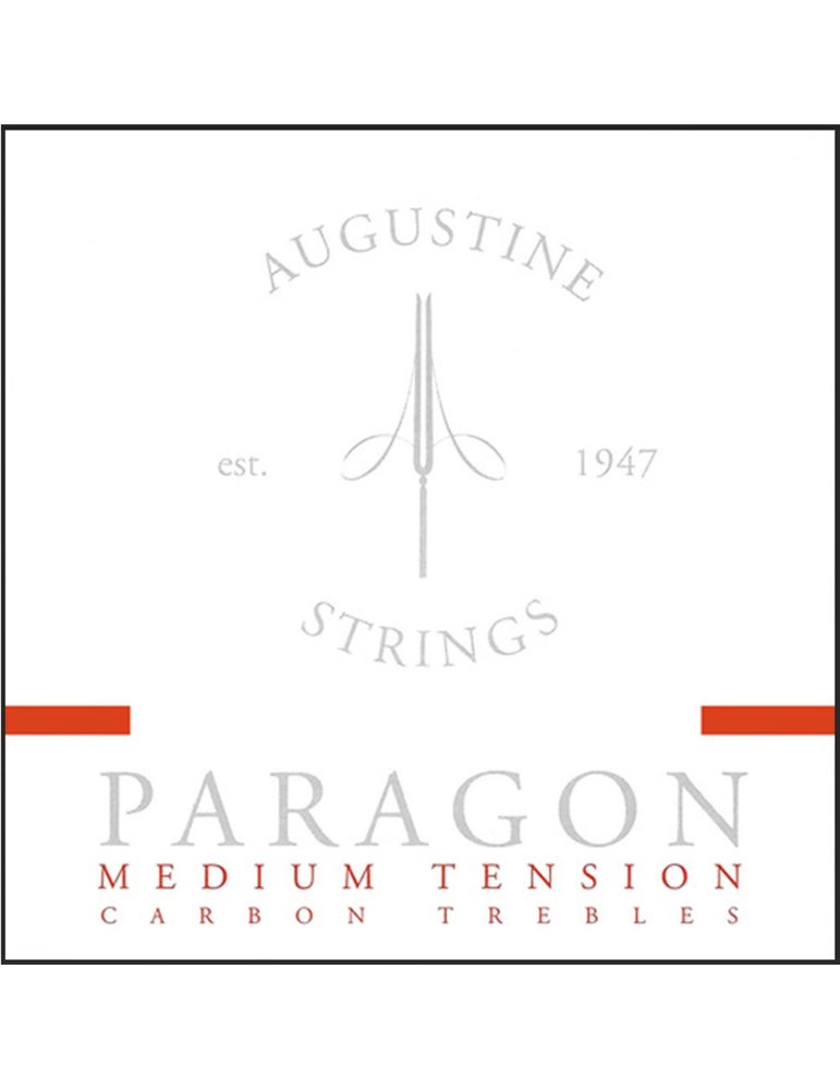 Juego Cuerdas Guitarra Clásica Augustine Paragon Roja