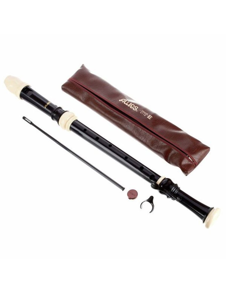 Flauta Tenor Digitación Barroca Aulos 511 3 Piezas