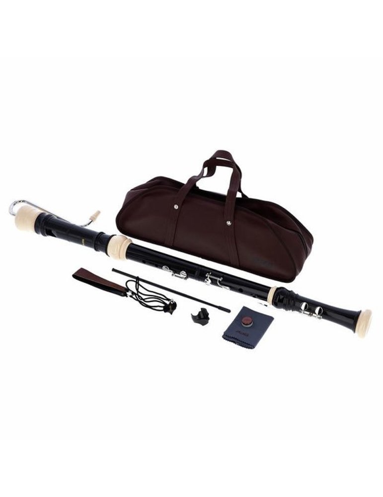 Flauta Dulce Baja Digitación Barroca Aulos 533-B