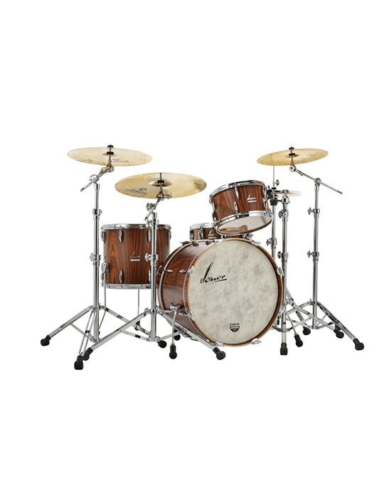 SET VINTAGE BOMBO 20(SIN PERF.)ROSEWOOD SEMI GLOSS