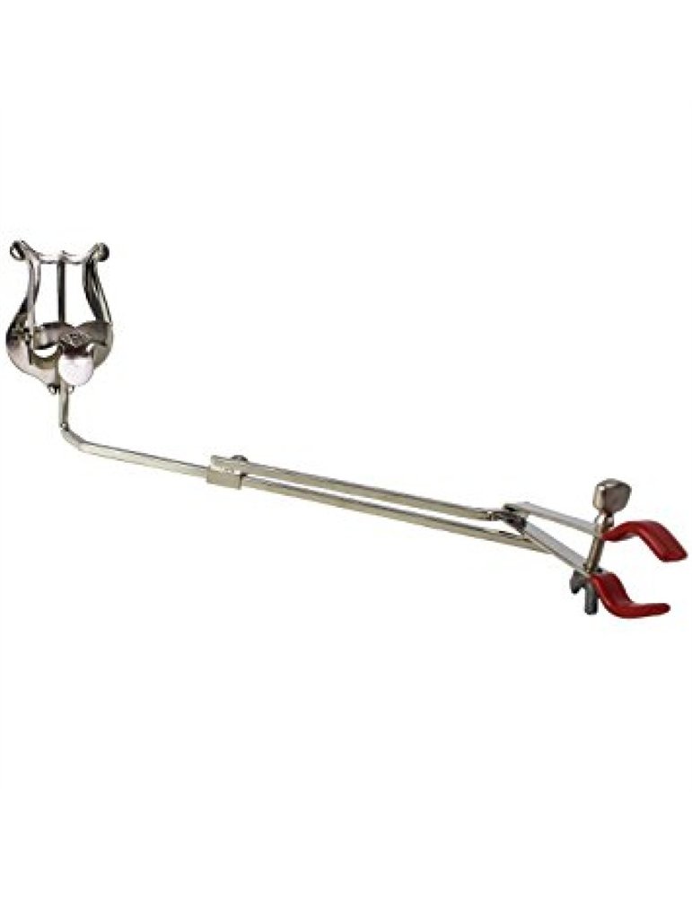 Atril Flauta Travesera AWM 513-N Níquel Largo Regulable Pinza