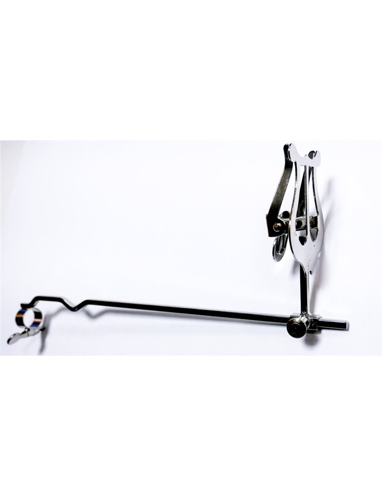 Atril Trombón AWM 514-N Regulable Níquel Argolla