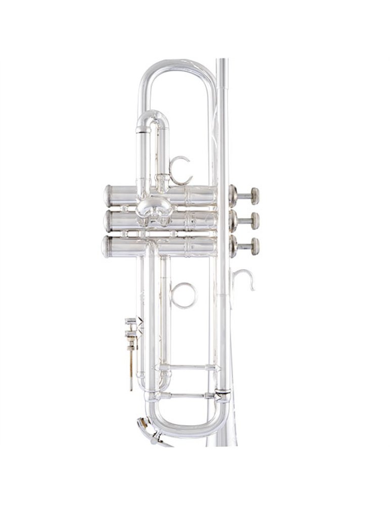 Trompeta Sib Bach Stradivarius AB190S Artisan Plateada