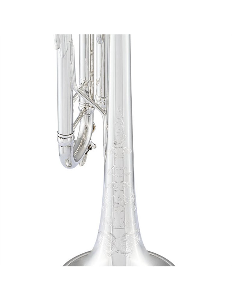 Trompeta Sib Bach Stradivarius AB190S Artisan Plateada