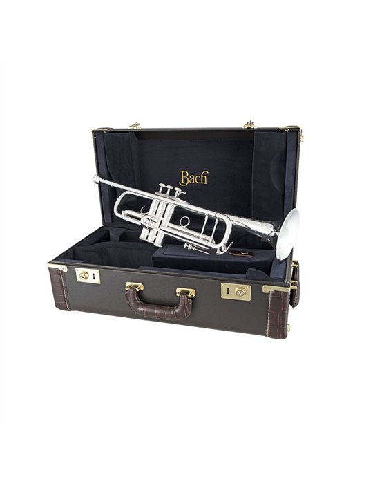 Trompeta Sib Bach Stradivarius AB190S Artisan Plateada