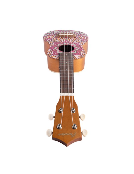 Ukelele Soprano Bamboo B1E-PM Pink Mandala