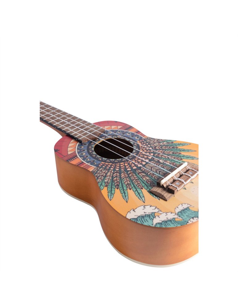 Ukelele Soprano Bamboo B1E-SN Sunshine