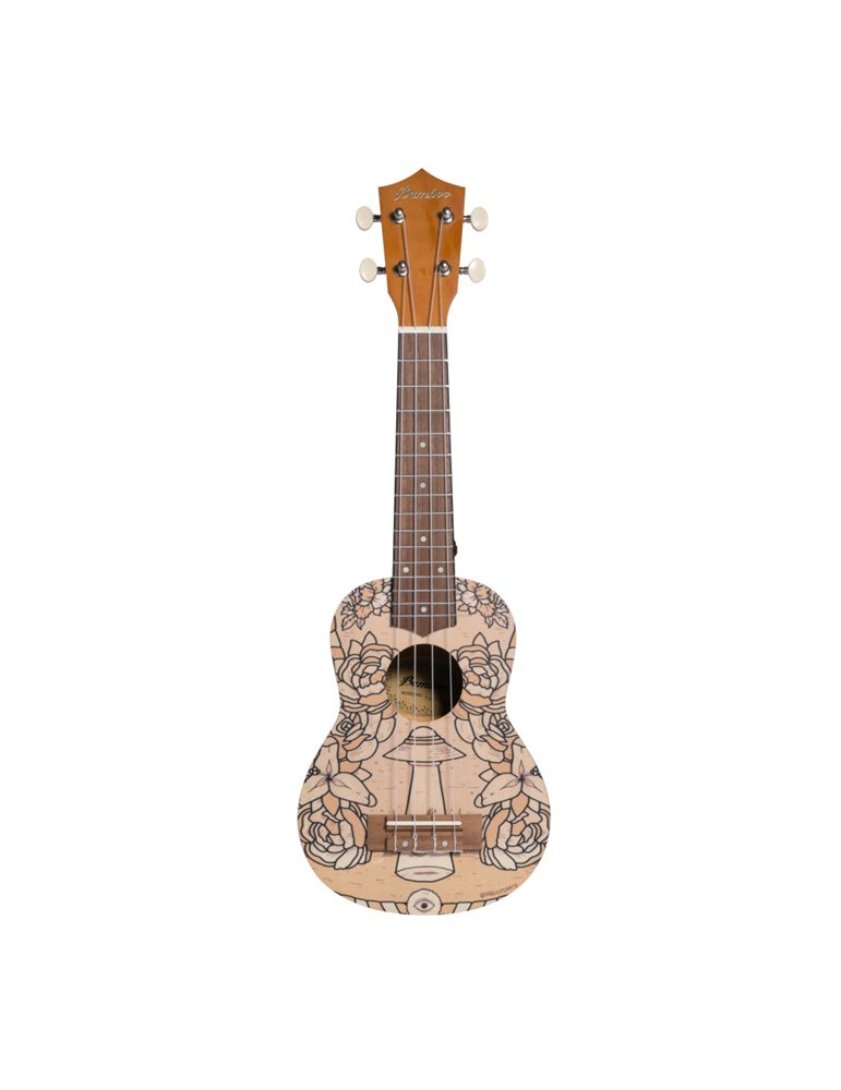 Ukelele Soprano Bamboo B1E-TE Terra