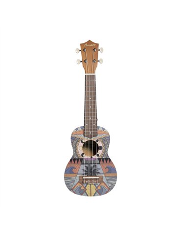 Ukelele Soprano Bamboo B1E-EC Eclipse