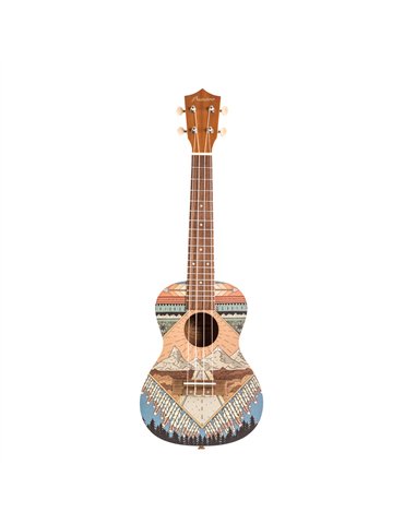 Ukelele Concert Bamboo BU23-PT Patagonia