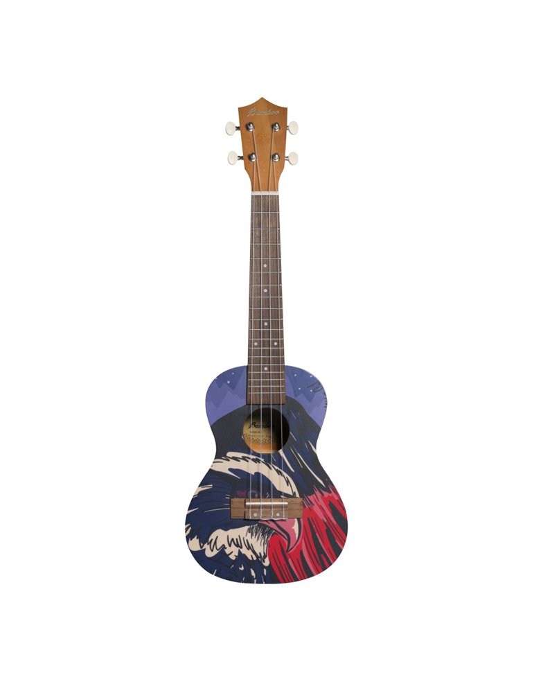 Ukelele Concert Bamboo BU23-EA American Eagle