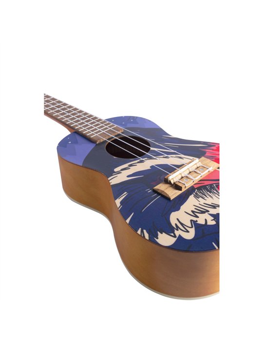 Ukelele Concert Bamboo BU23-EA American Eagle