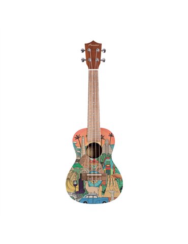 Ukelele Concert Bamboo BU23-LT Latin