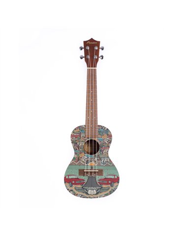 Ukelele Concert Bamboo BU23-RO Route Lover