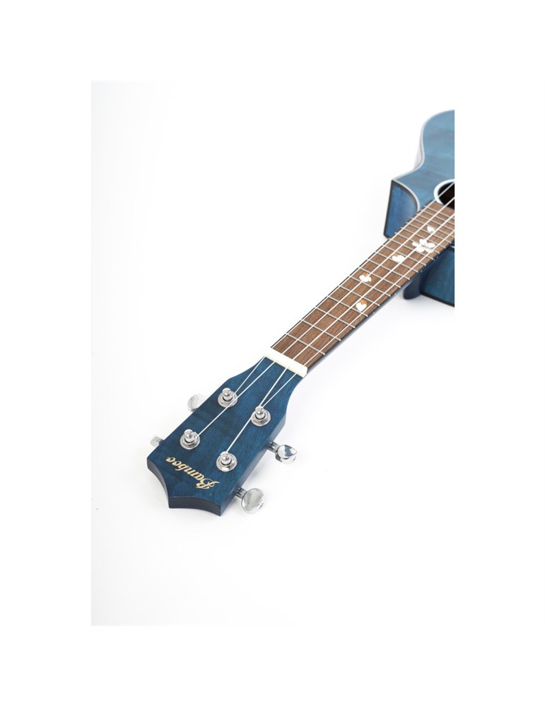 Ukelele Concert Bamboo BU23-BL Tiger Okume