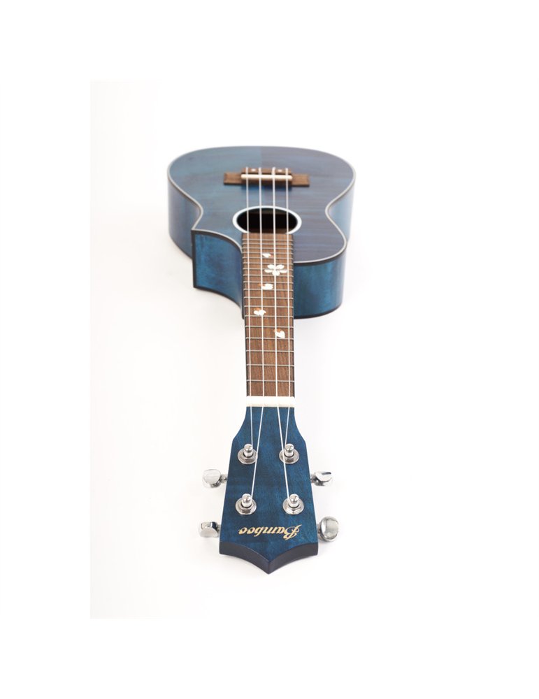Ukelele Concert Bamboo BU23-BL Tiger Okume