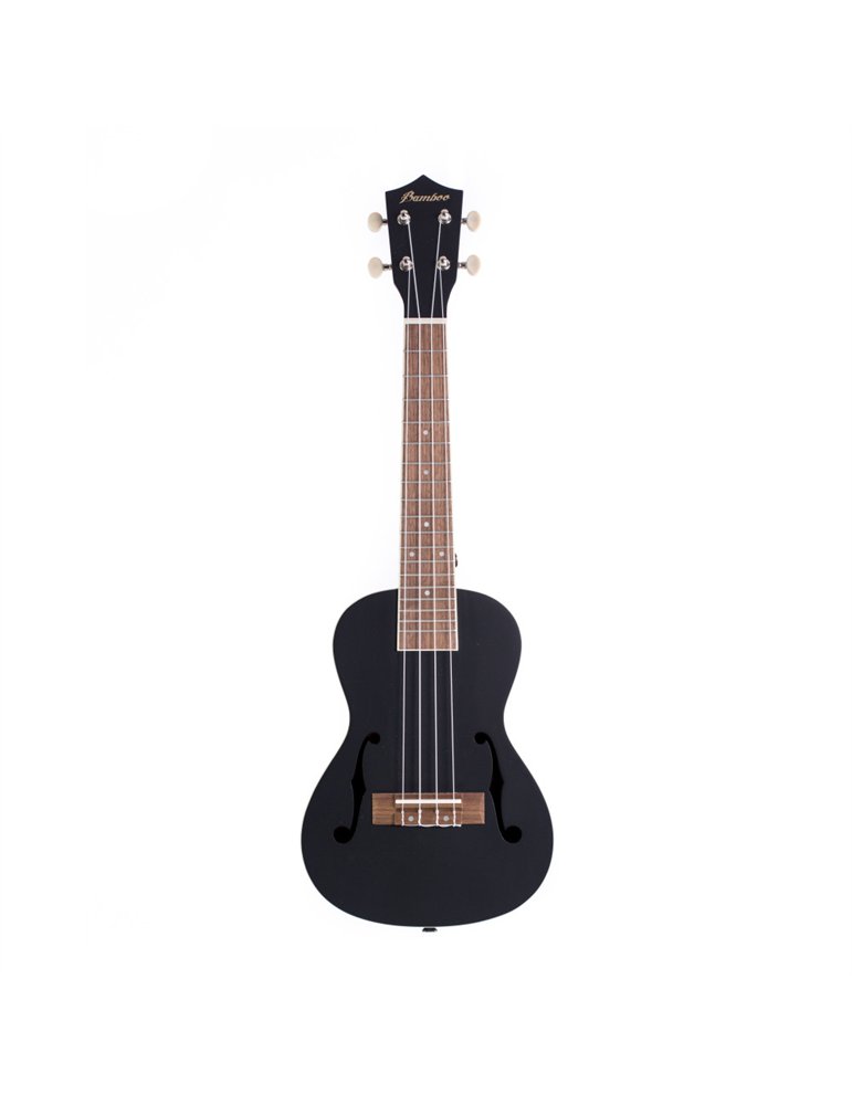 Ukelele Concert Bamboo BU23-VIO Violin Black
