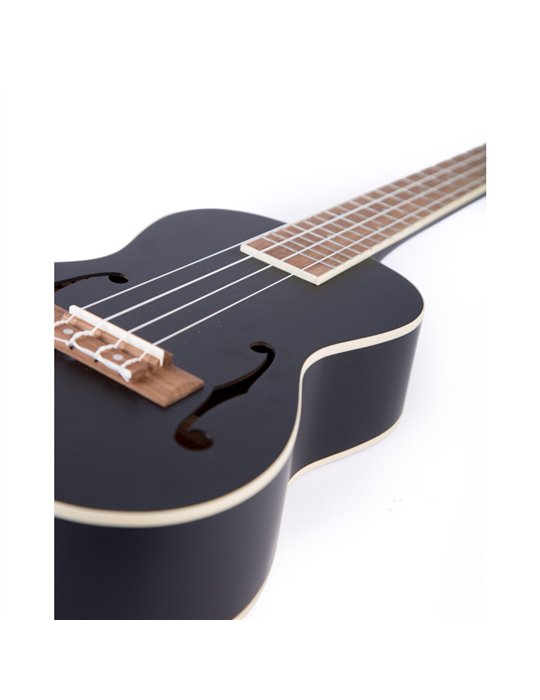 Ukelele Concert Bamboo BU23-VIO Violin Black