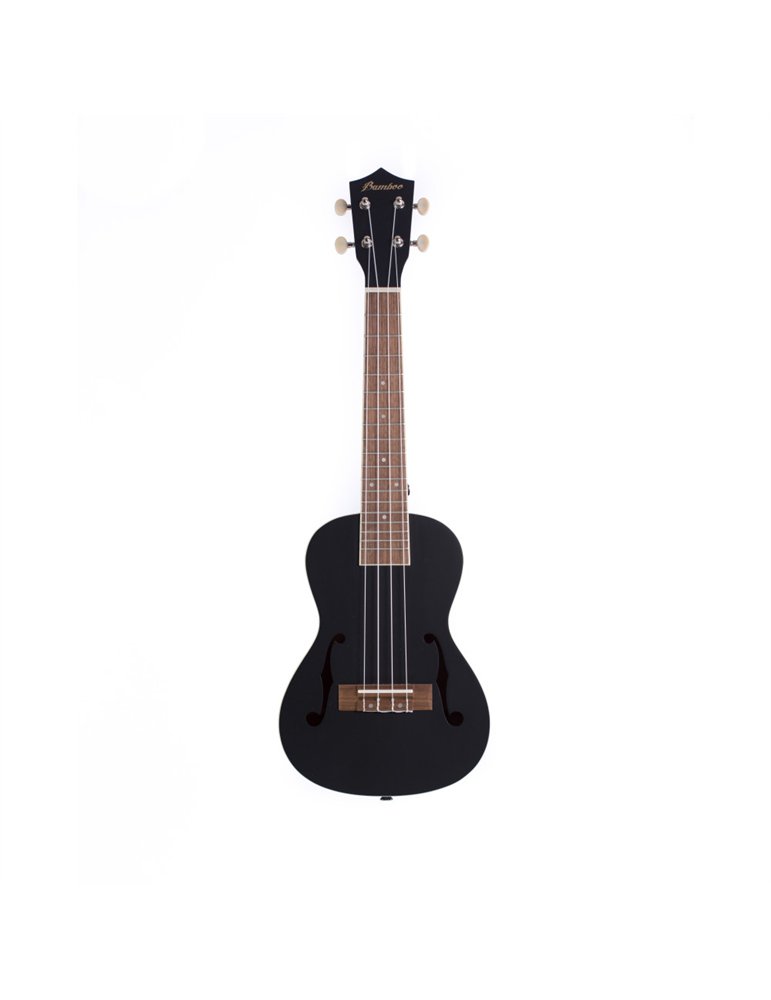 Ukelele Concert Bamboo BU23-VIO Violin Black
