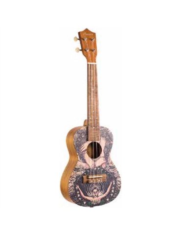 Ukelele Soprano Bamboo B1E-FR22 Freedom´22