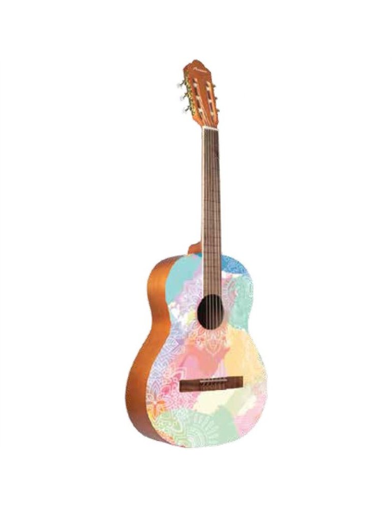 Guitarra Clásica Bamboo BG39-RM Rainbow Mandala
