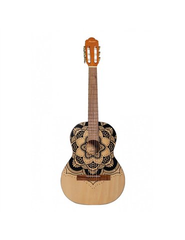 Guitarra Clásica Bamboo BG39-MA Mandala 2