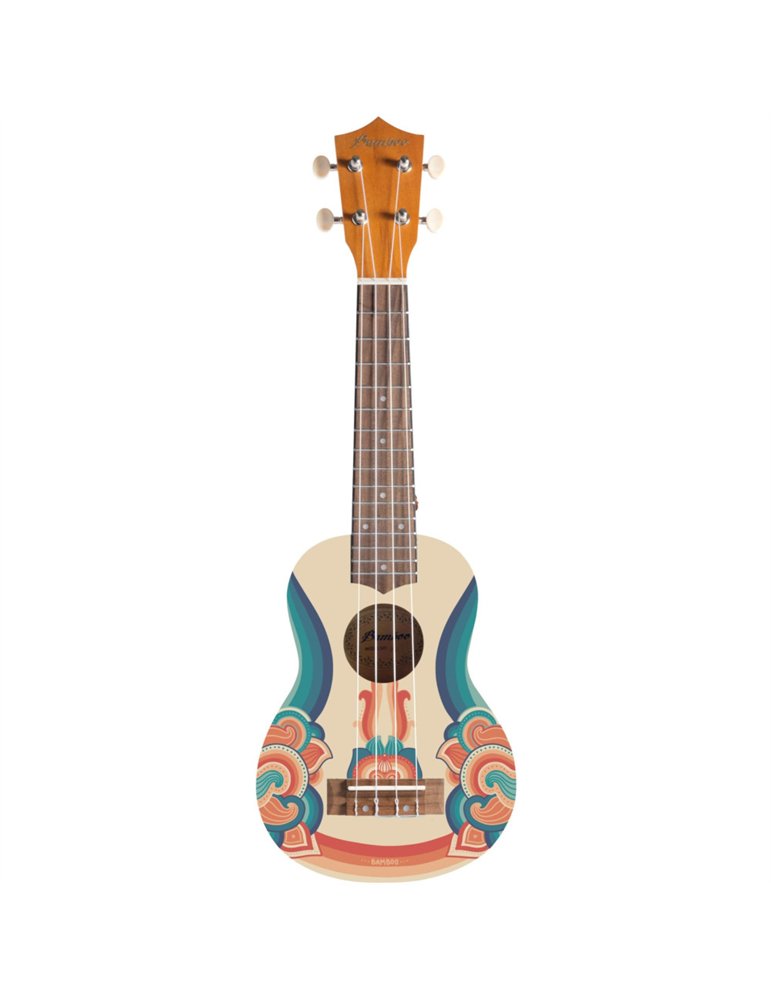 Ukelele Soprano Bamboo B1E-RE Retro