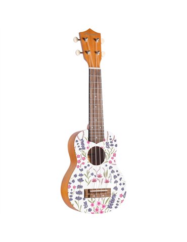 Ukelele Soprano Bamboo B1E-LA Lavander