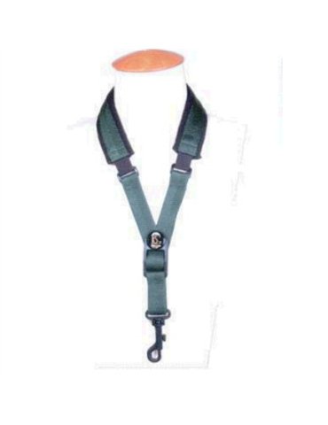 Cordón Saxo BG S-17ESH Ancho al Cuello Verde Elástico