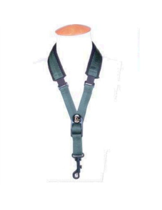 Cordón Saxo BG S-17ESH Ancho al Cuello Verde Elástico