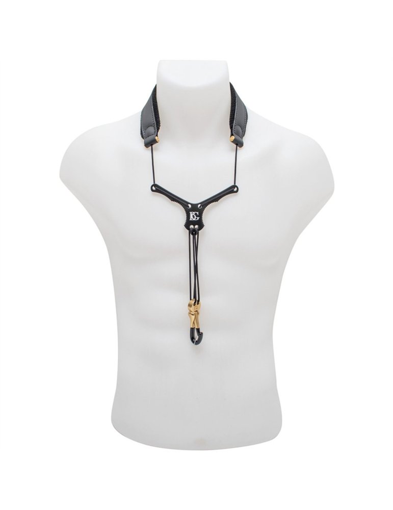 Cordón Saxo BG S-20YBMSH Cuero Zen Al Cuello Negro