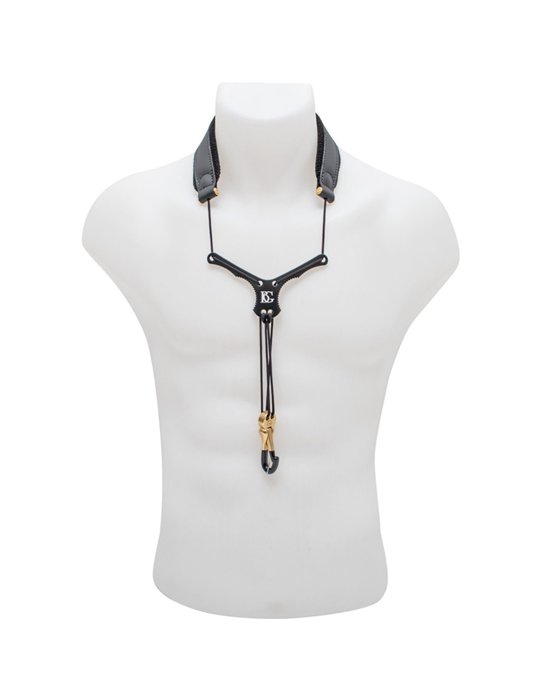 Cordón Saxo BG S-20YBMSH Cuero Zen Al Cuello Negro