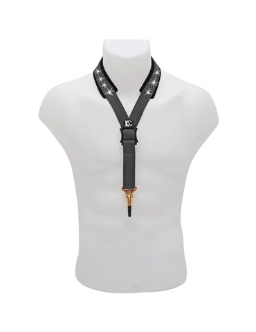 Cordón Saxo BG S-10GMSH Ancho Al Cuello Glam